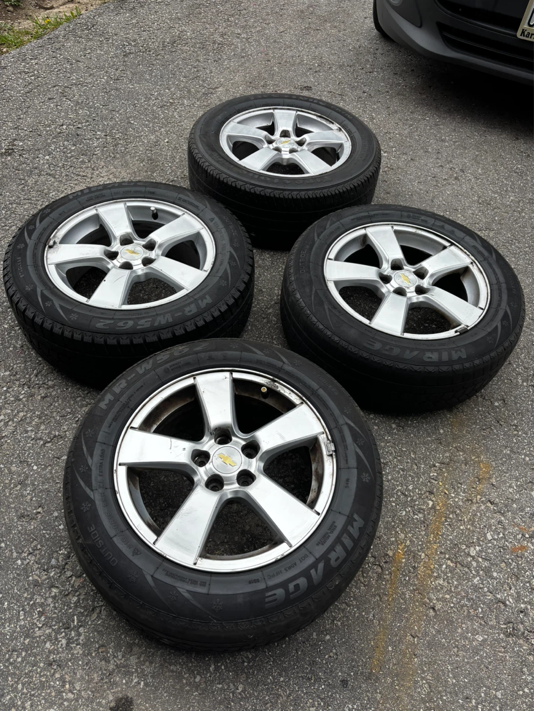 OEM Chevrolet 16” Alloy Rims – Set of 4