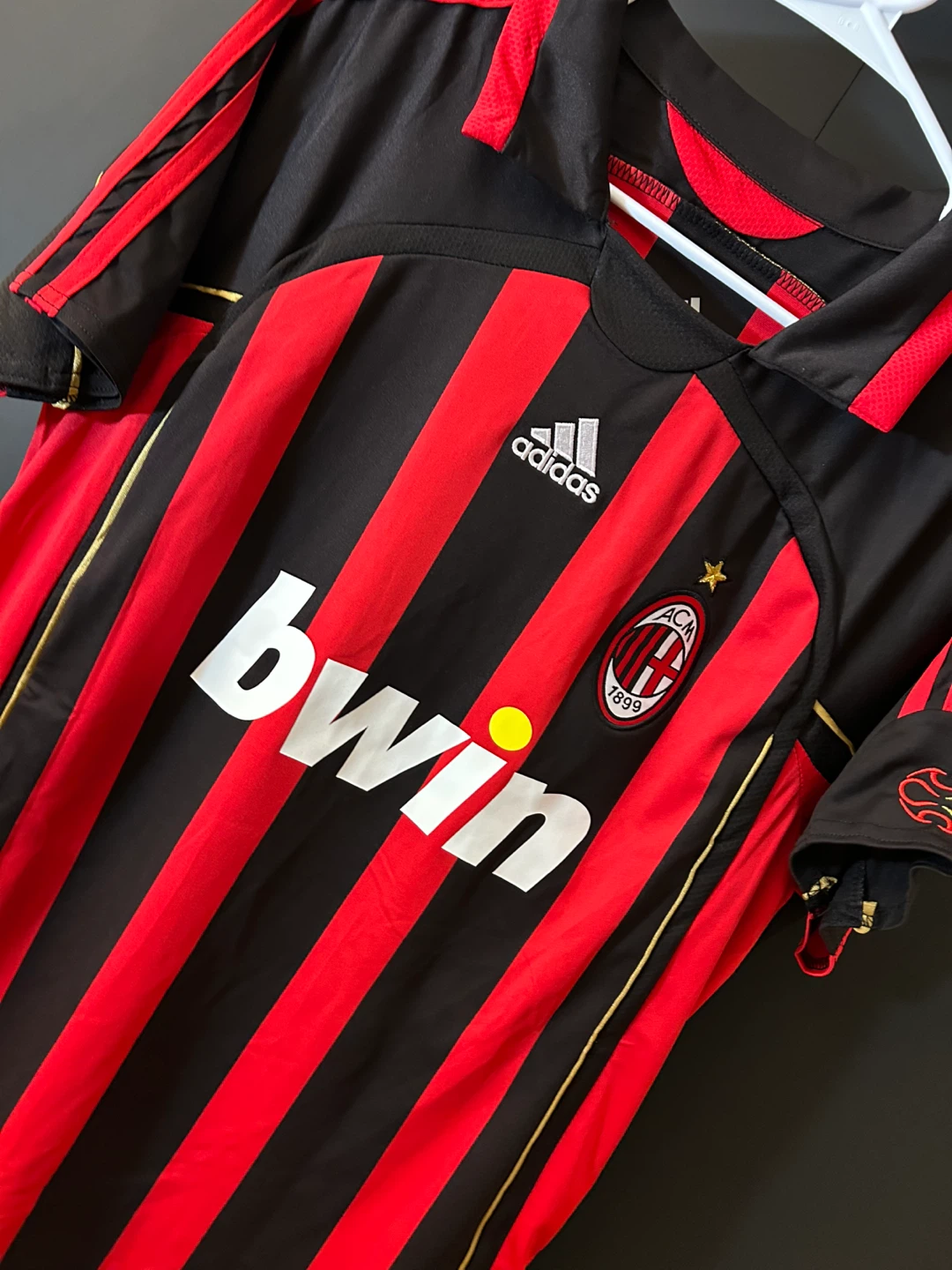 AC Milan Kaka 2006/2007 season retro Jersey - photo 2