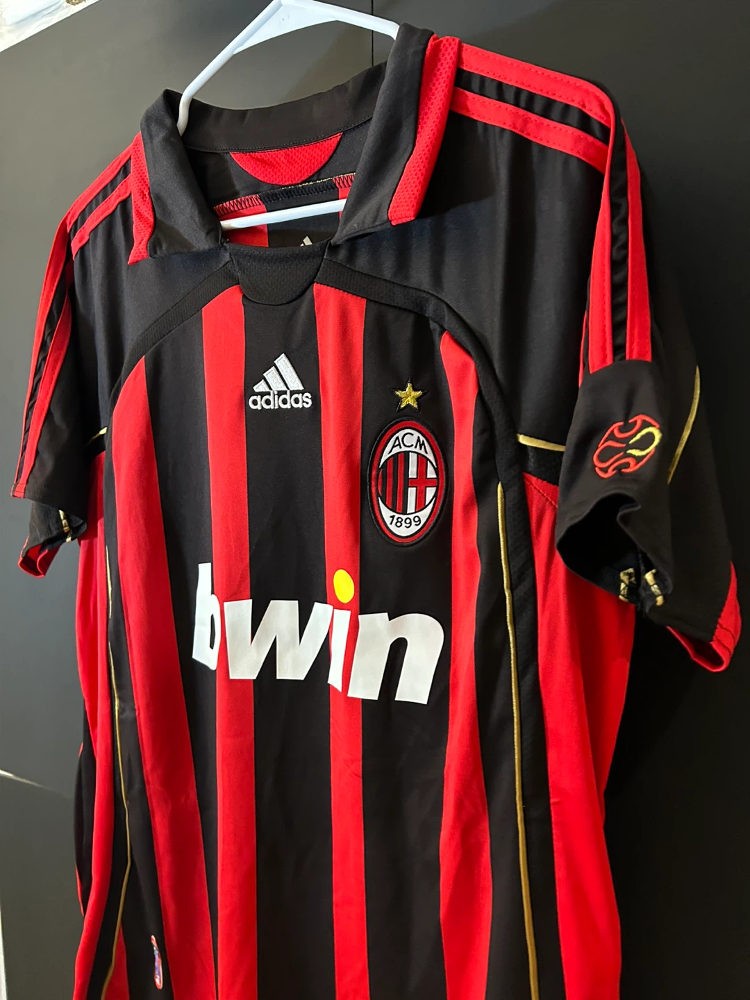 AC Milan Kaka 2006/2007 season retro Jersey - photo 3