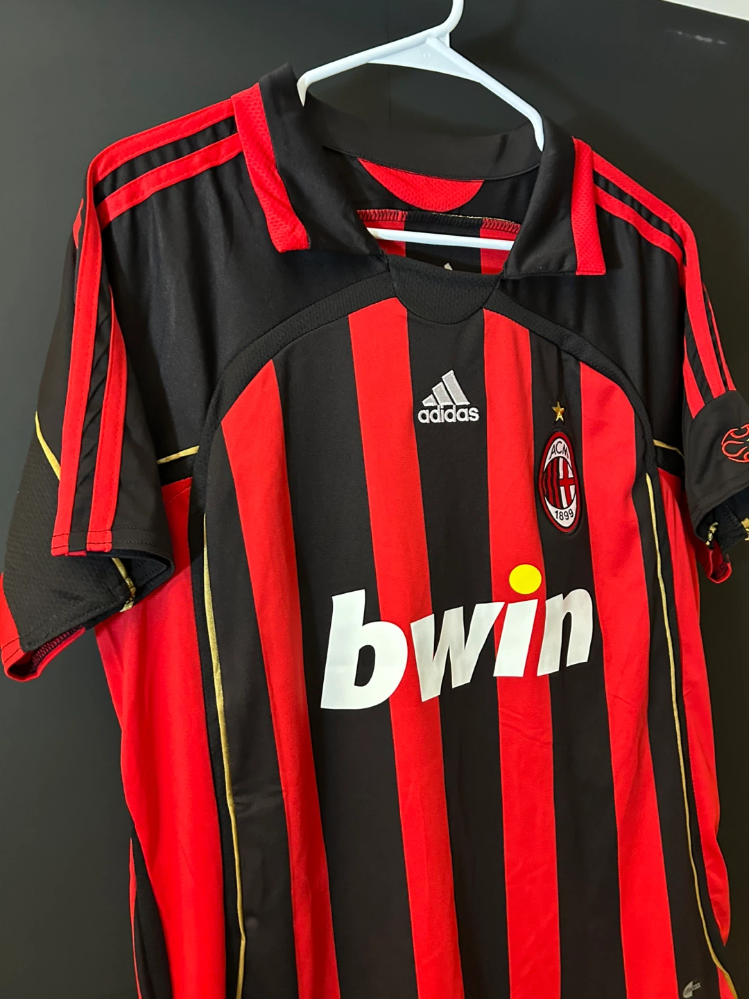 AC Milan Kaka 2006/2007 season retro Jersey - photo 4
