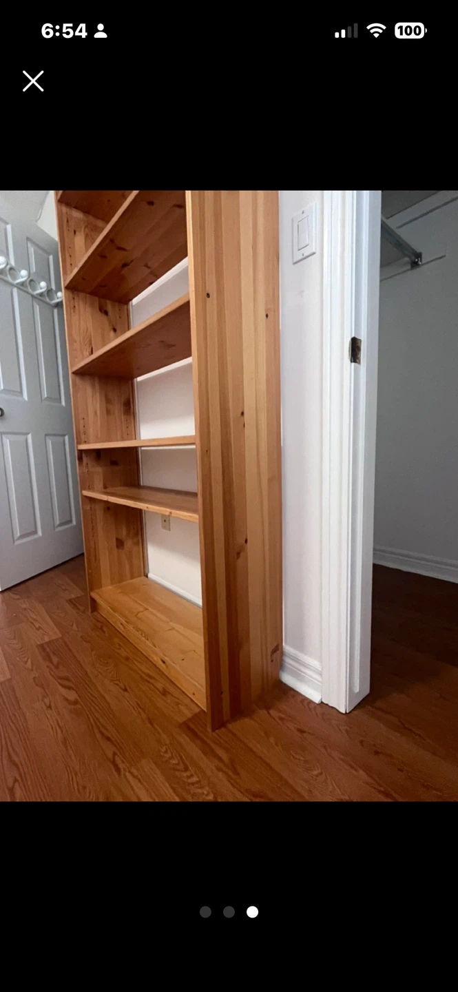Pine Bookshelf - photo 3