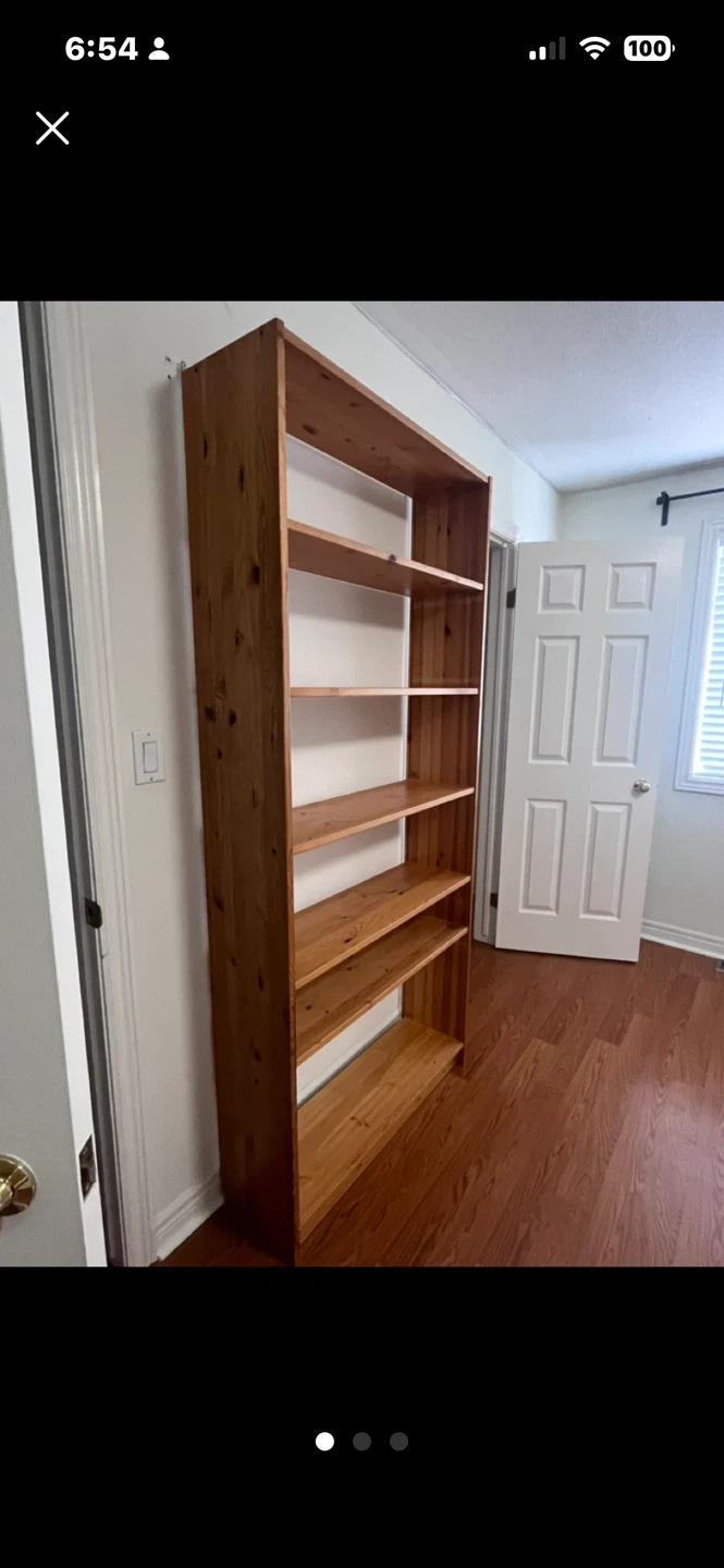 Pine Bookshelf