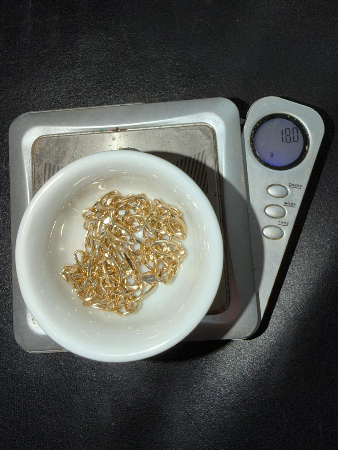Gold Figaro Chain Necklace - photo 3