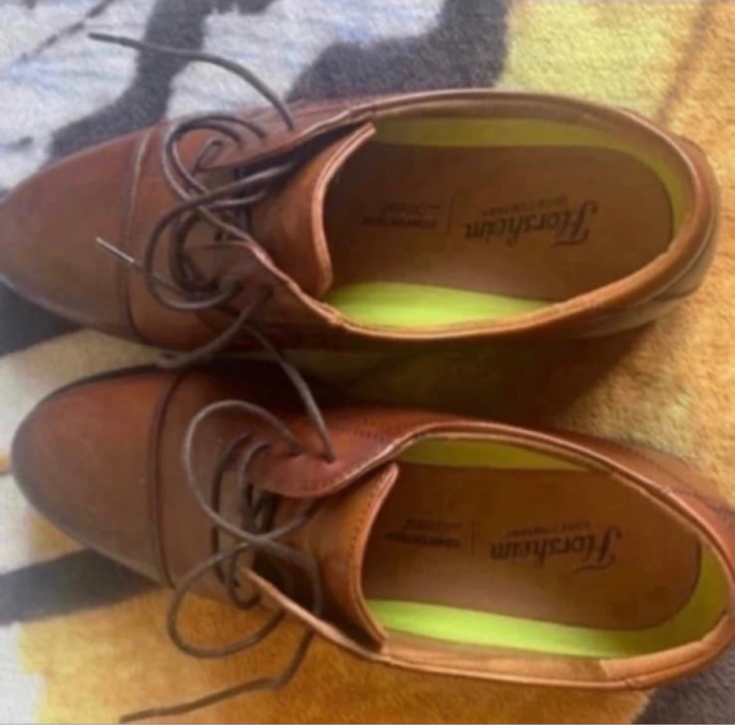 Florsheim Men's Leather Oxford Dress Shoes Brown - photo 2