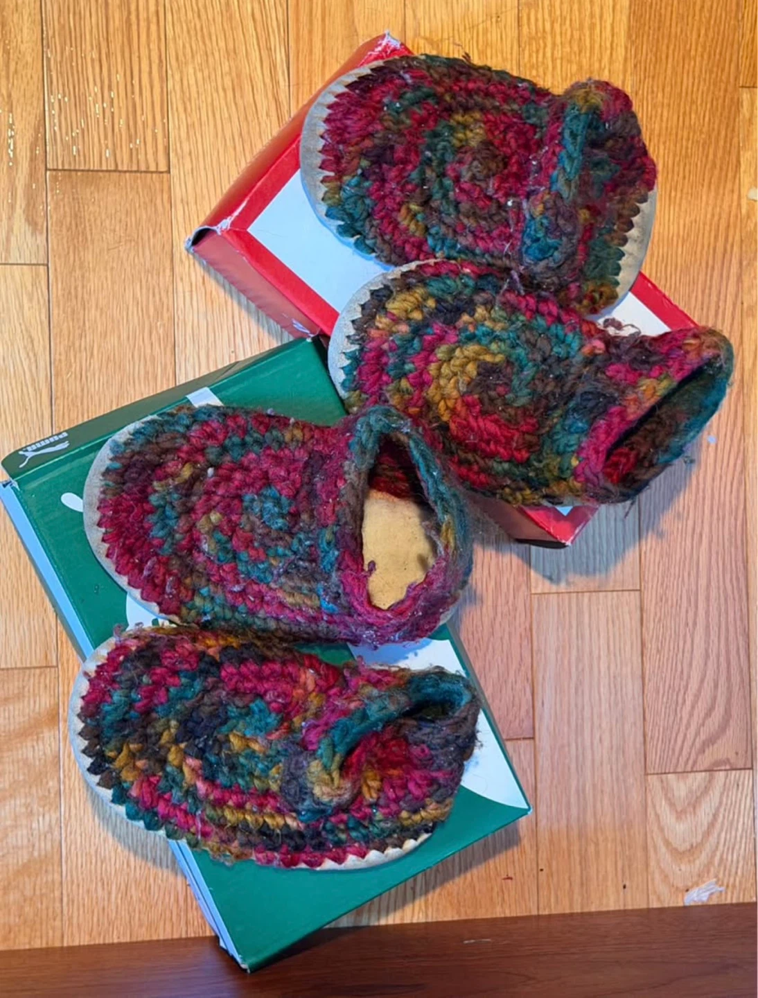 Handmade Wool Slippers - photo 2