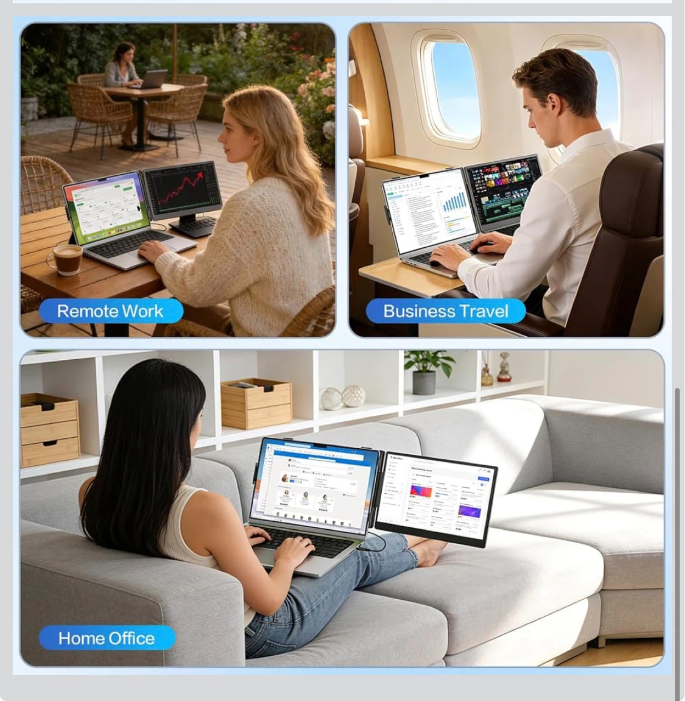 14" Portable Monitor FHD 1080P IPS - photo 5