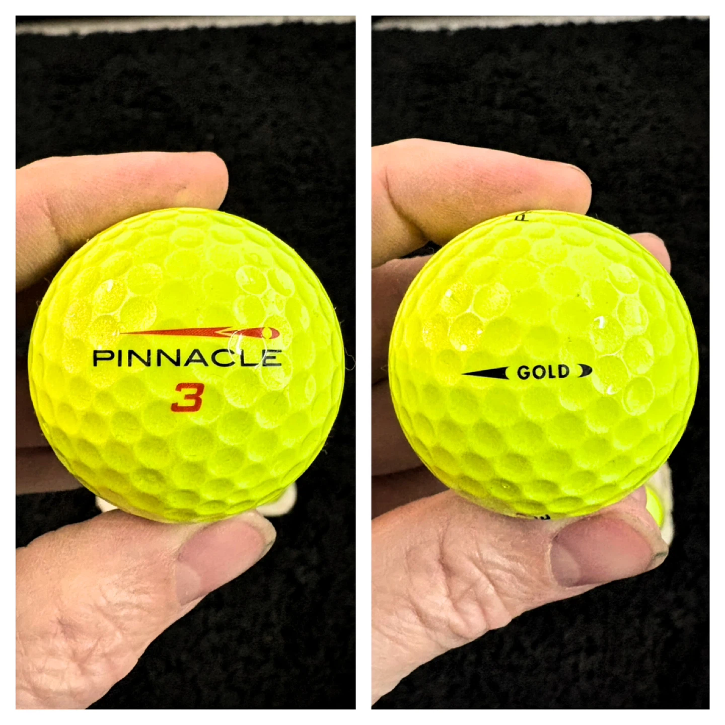 18 Pinnacle Gold Yellow Golf Balls - photo 3