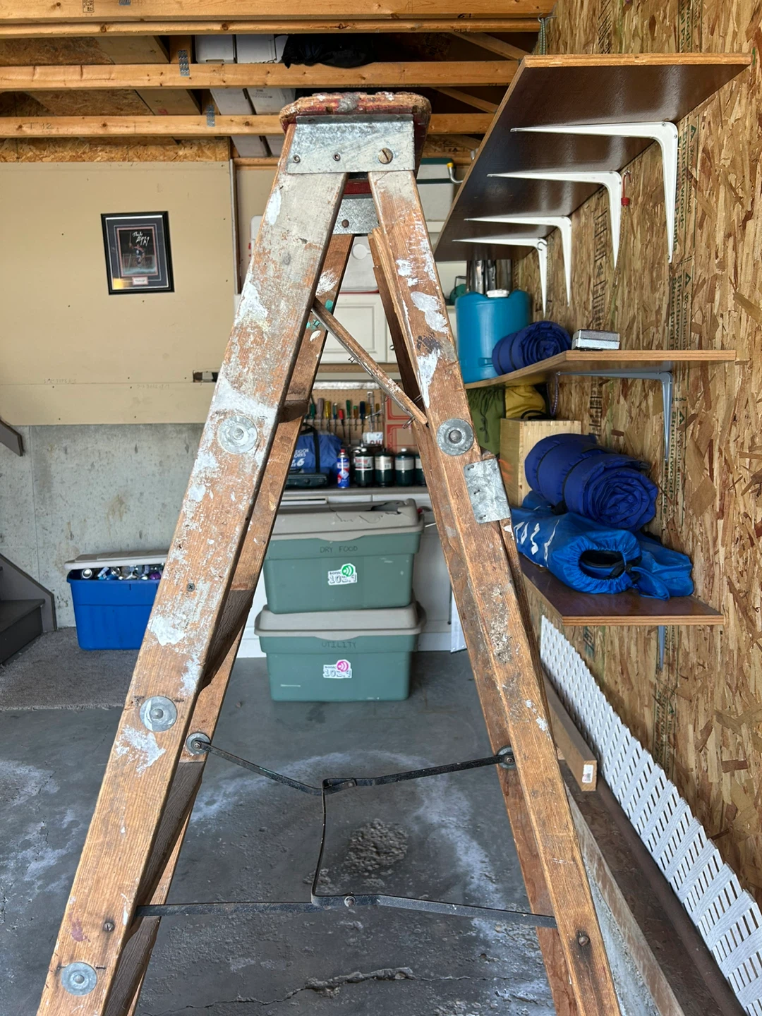 Vintage Wooden Step Ladder - photo 2