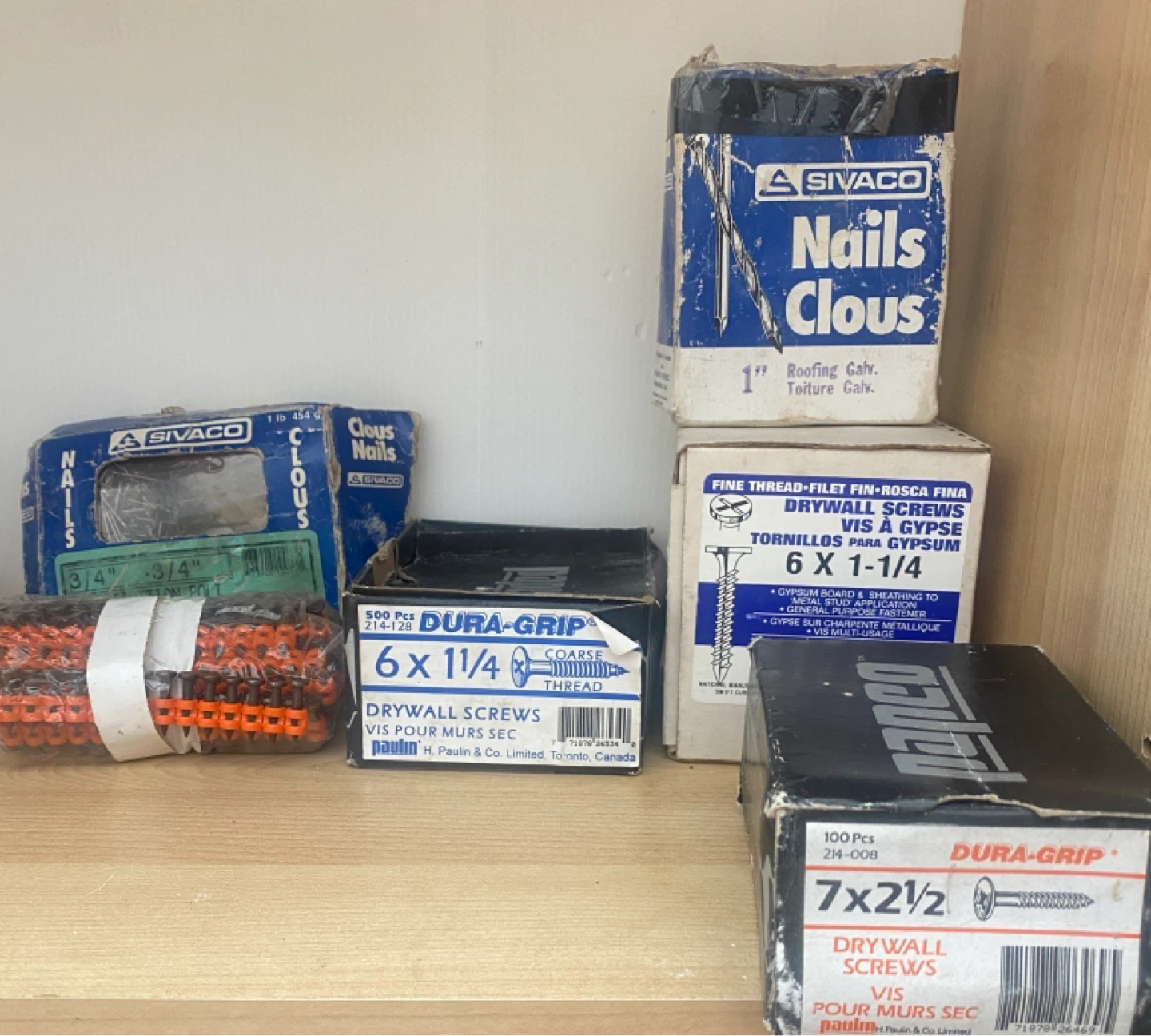 Sivaco Roofing Nails & Dura-Grip Drywall Screws