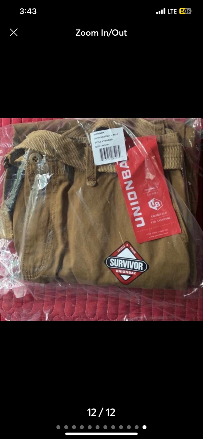 Unionbay Survivor Cargo Pants - Chestnut - photo 3