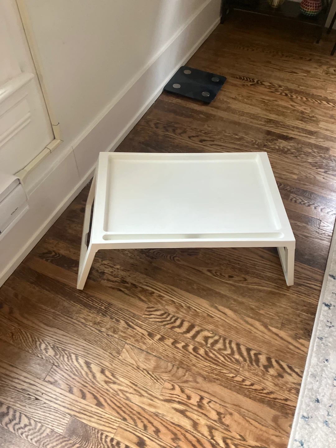 White Bed Tray Table