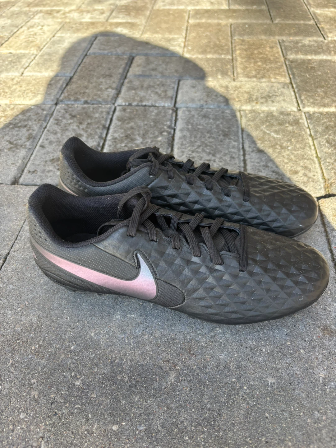 Nike Tiempo Legend 9 Academy FG Soccer Cleats - Black - photo 2