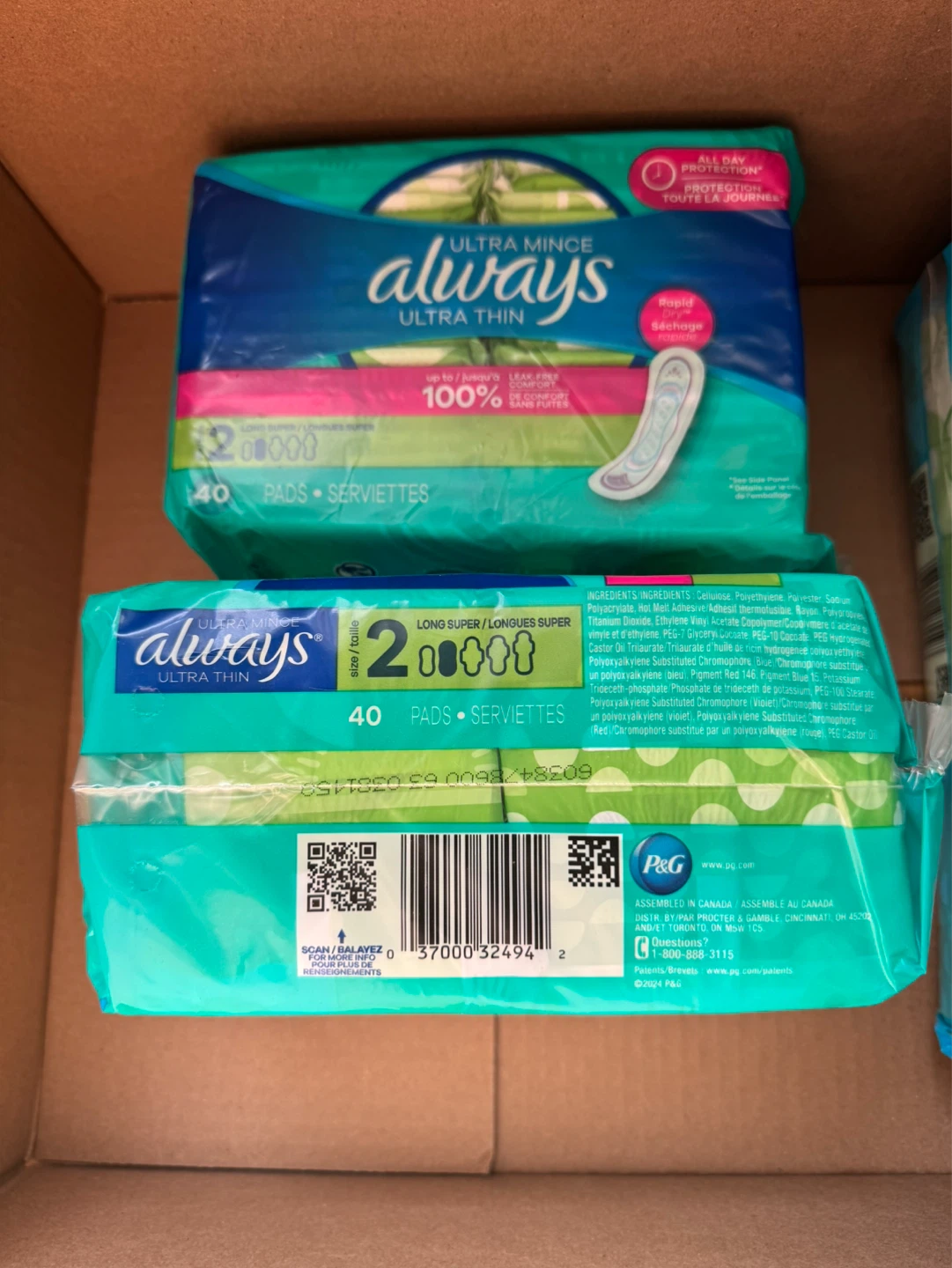 Always Ultra Thin Ultra Mince Pads 40 Count