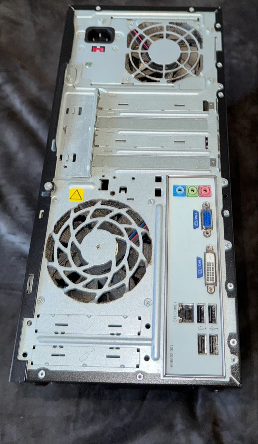 HP Desktop Computer with Monitor, Keyboard, and Mouse - photo 3
