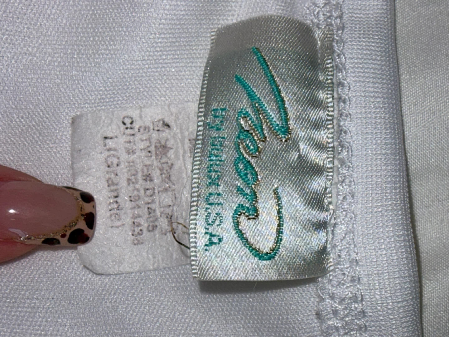 Women's White Dress Size L - photo 2