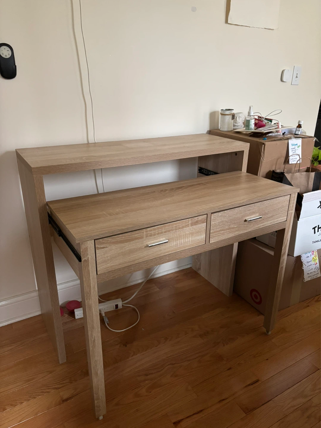 Adjustable pull-out desk - photo 2