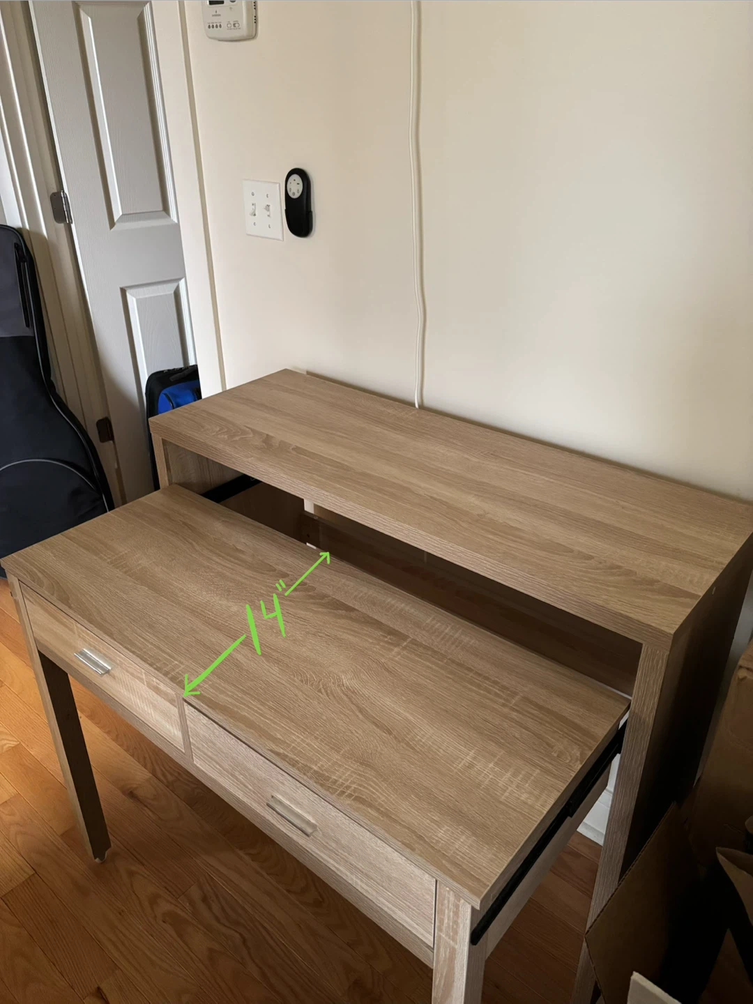 Adjustable pull-out desk - photo 5