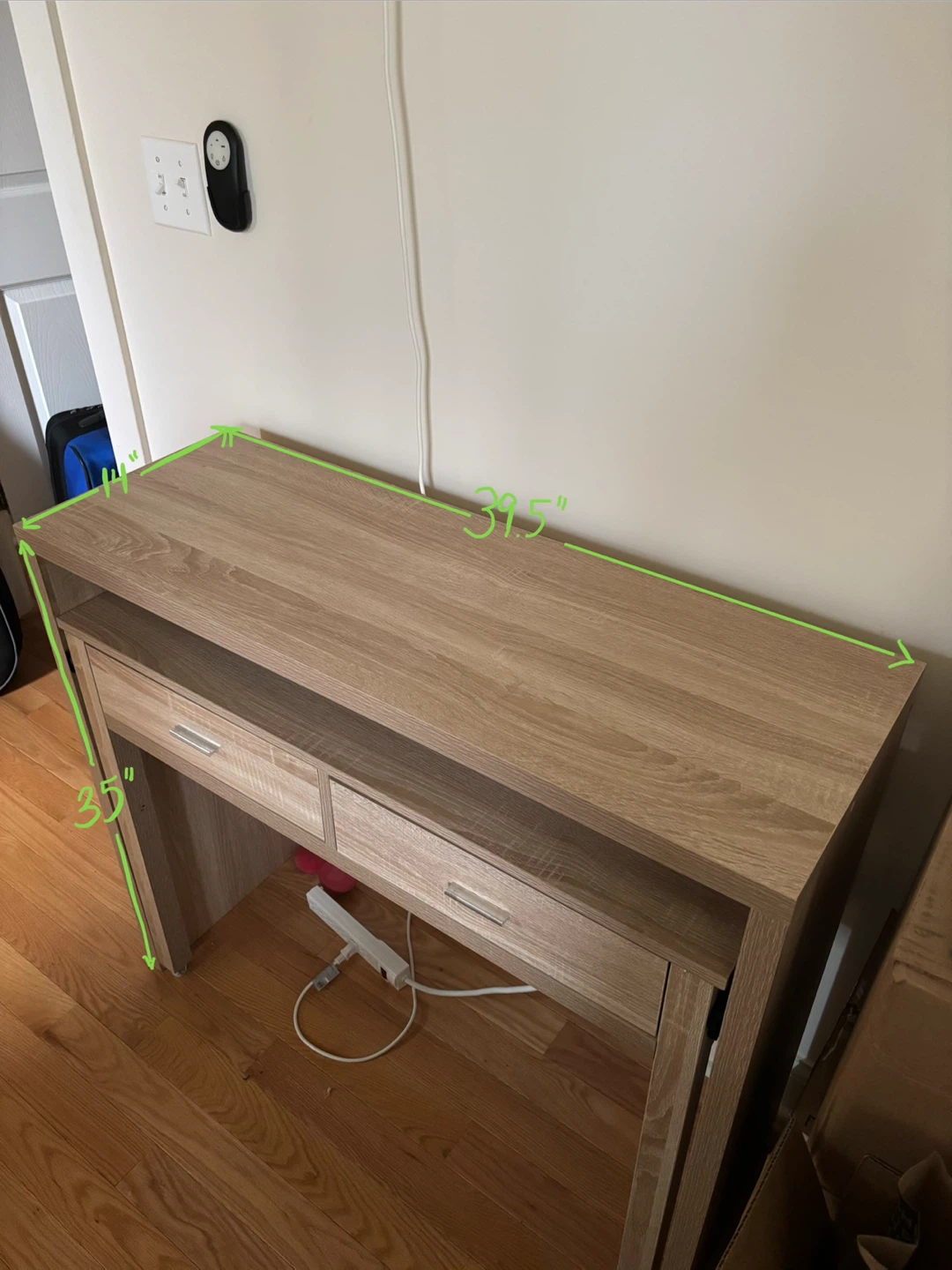 Adjustable pull-out desk - photo 4