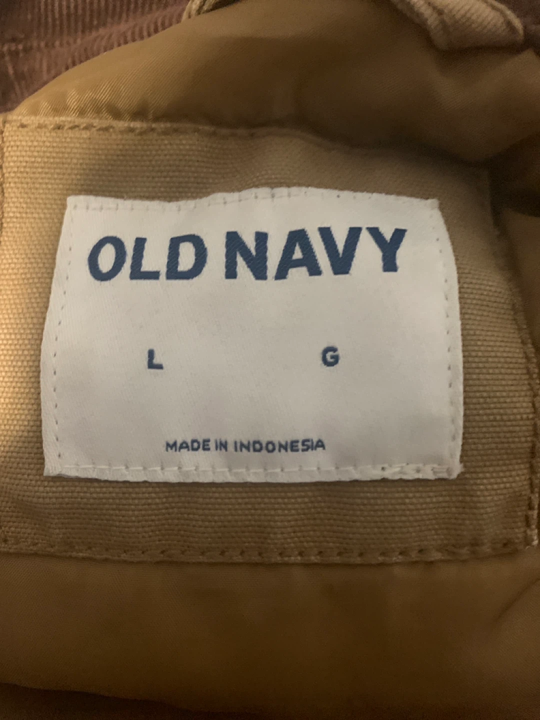 Old Navy Men's Tan Jacket Size L