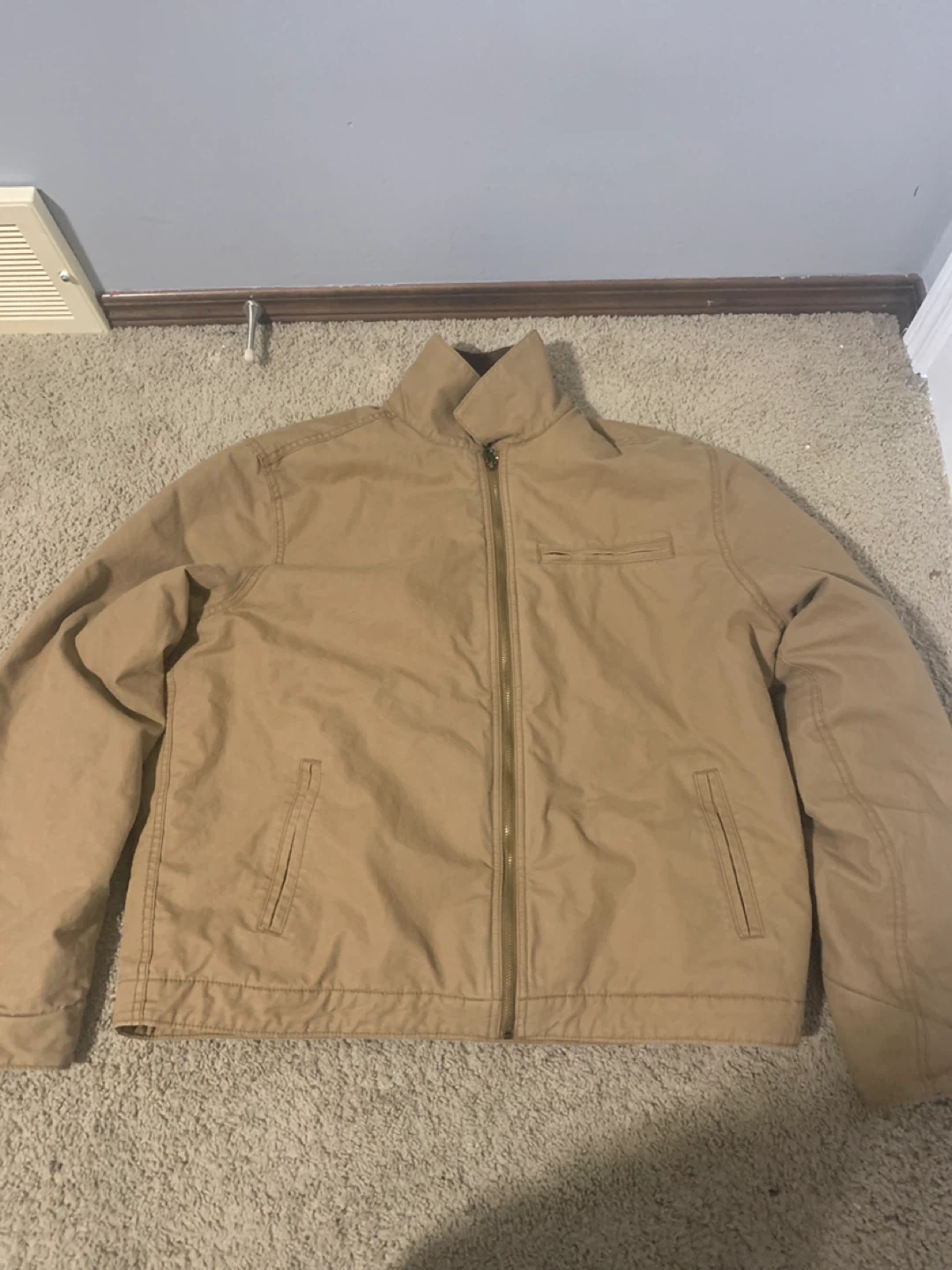 Old Navy Men's Tan Jacket Size L - photo 2