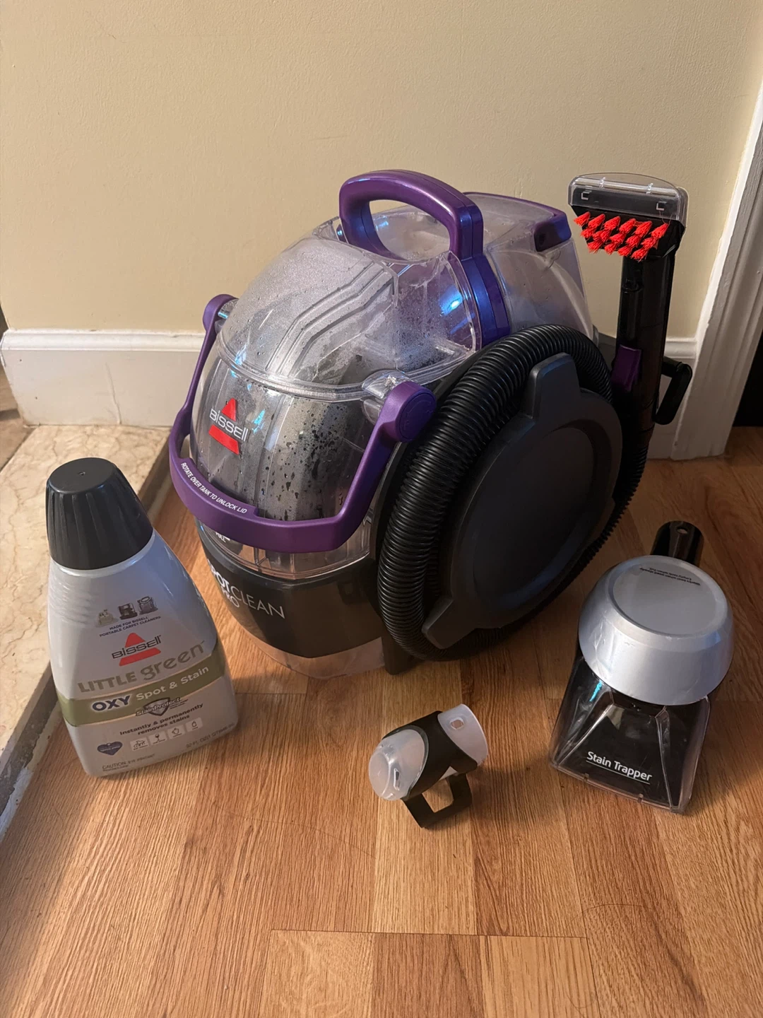 BISSELL SpotClean Pet Pro Portable Carpet Cleaner - photo 2