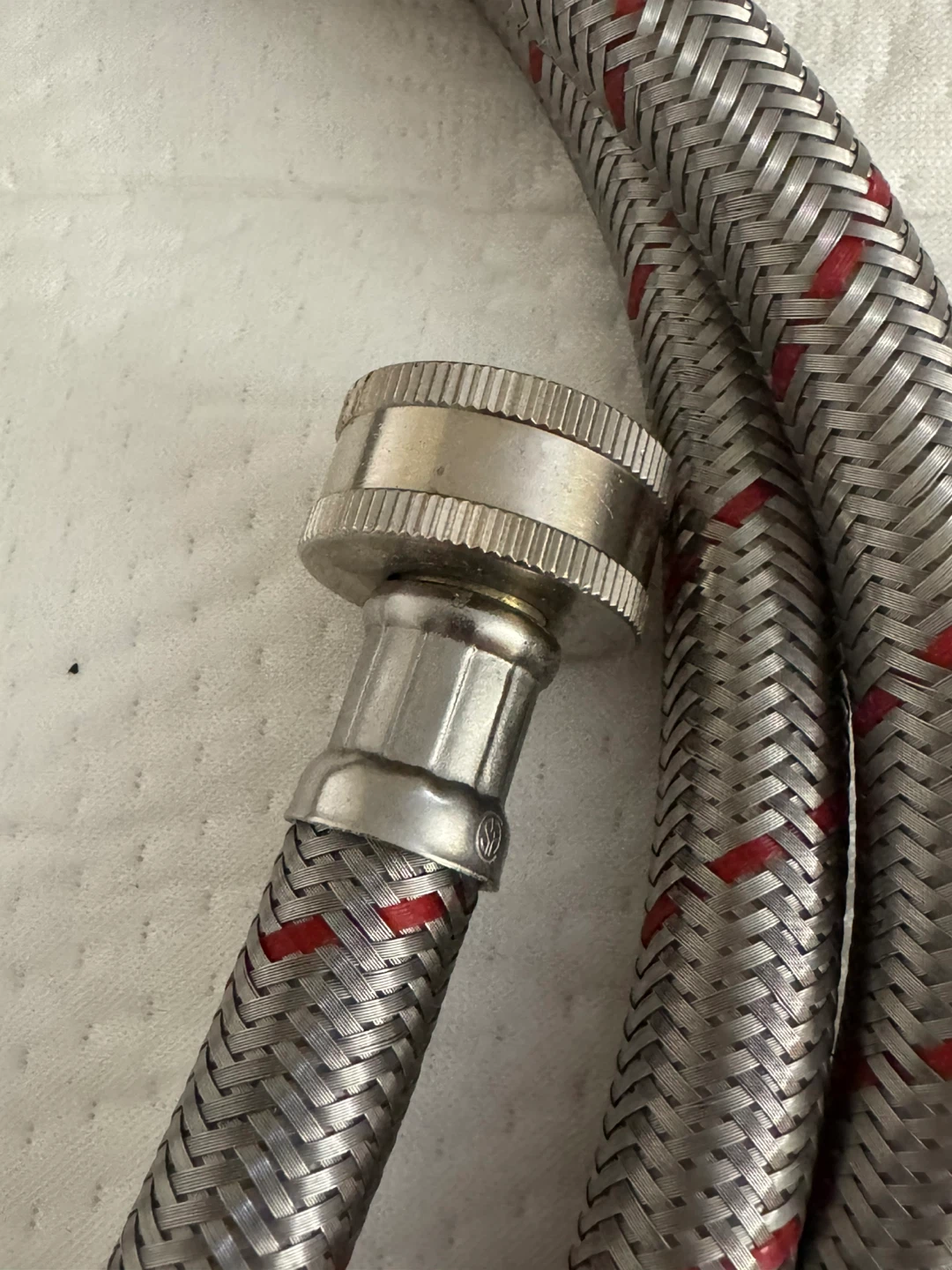 Braided Stainless Steel Washing Machine Hose - photo 2