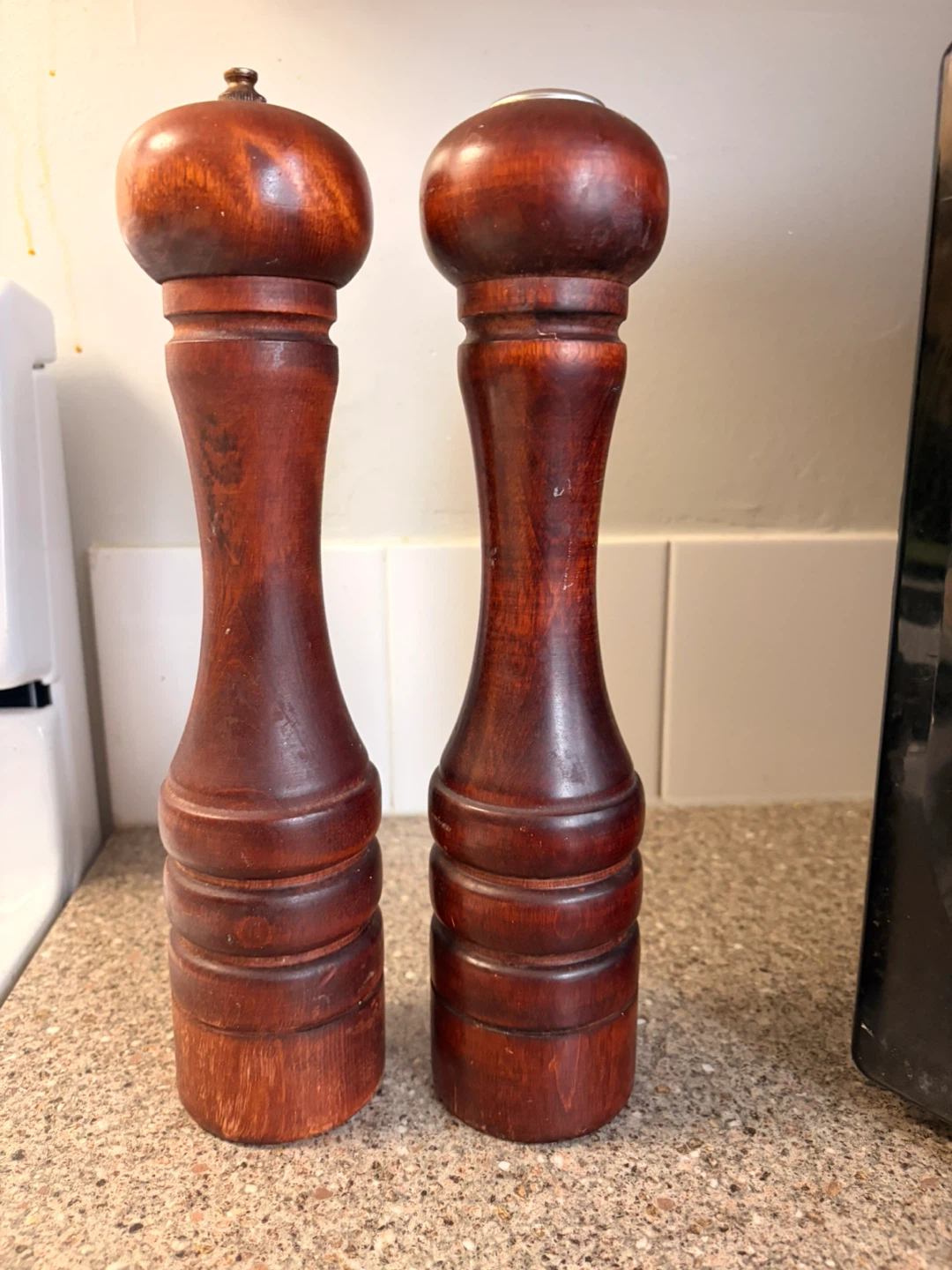 Wooden Salt and Pepper Grinders