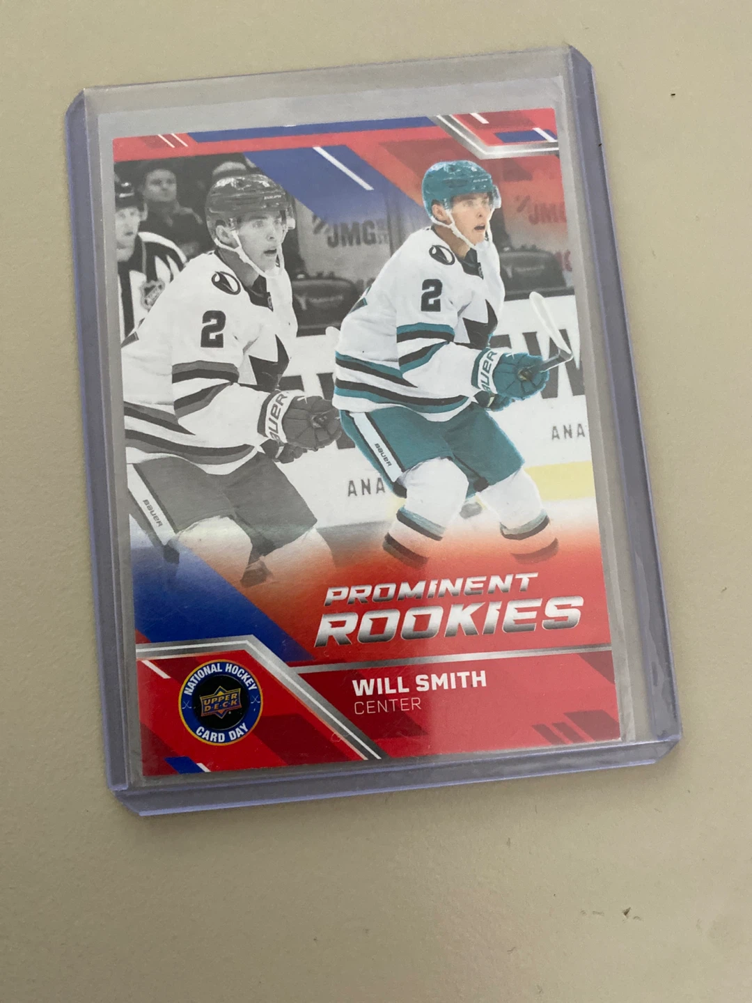 This is will smiths prominent rookie card
