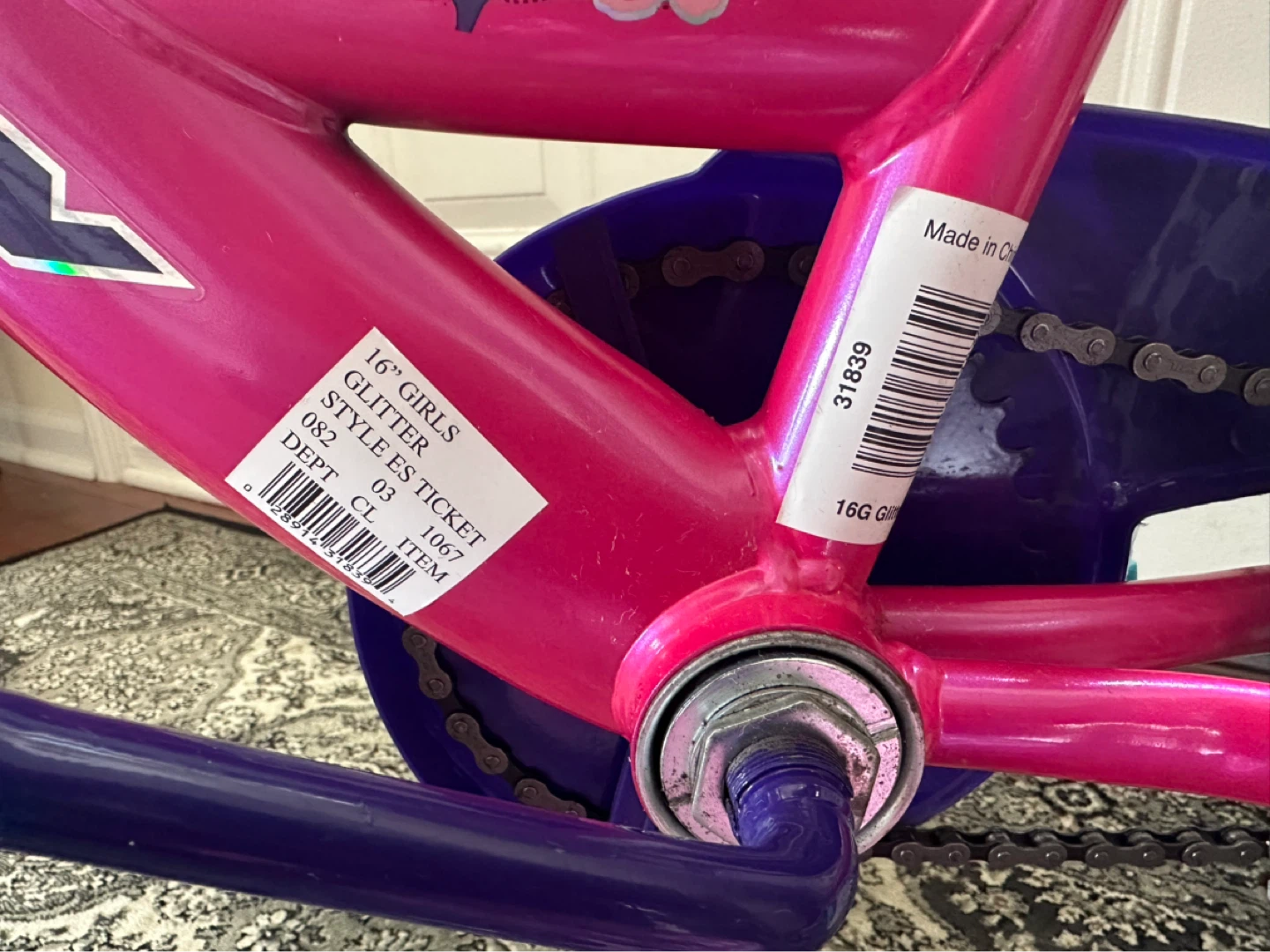 Huffy Minnie Mouse Glitter 16" Girls Bike - photo 3