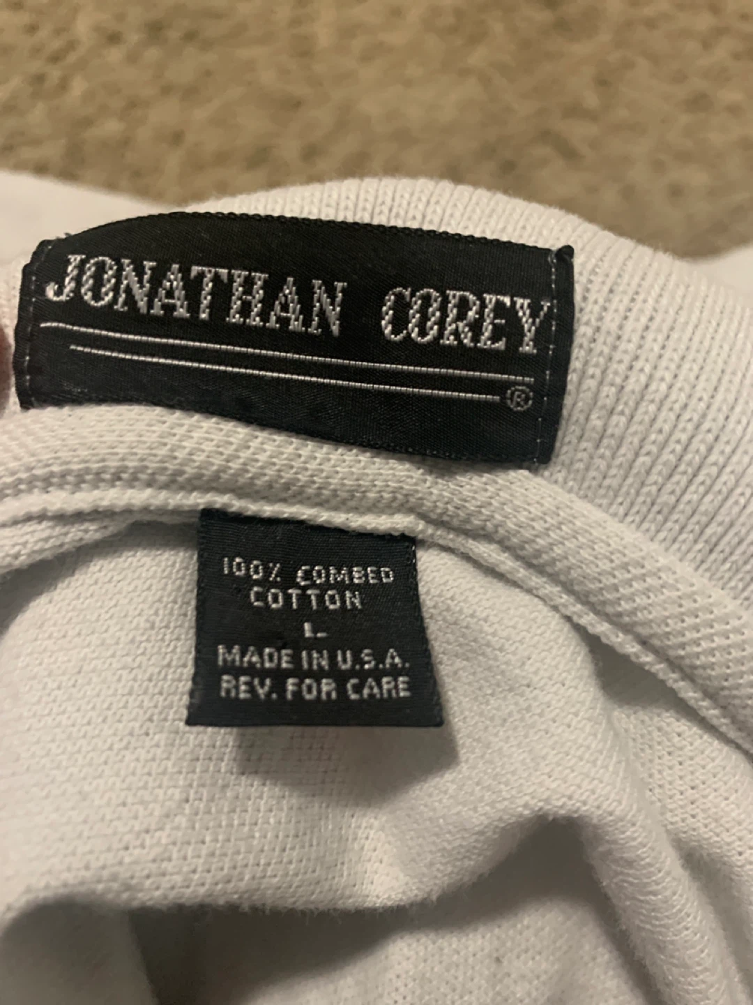 Jonathan Corey Polo Shirt - Size L