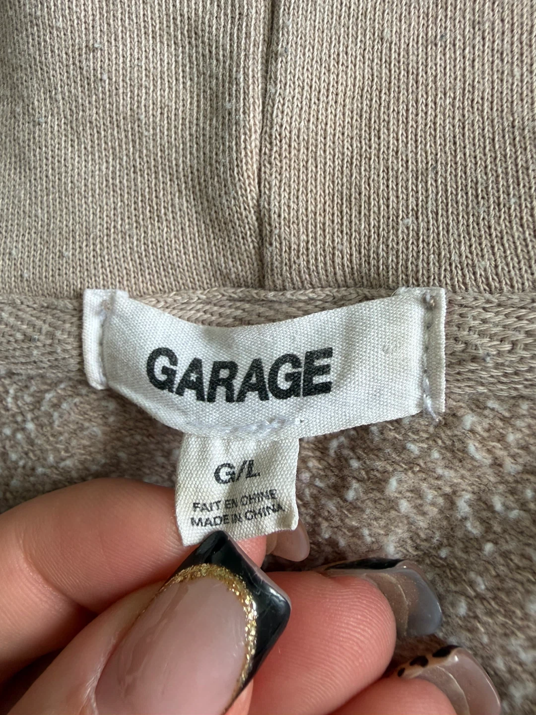 GARAGE Beverly Hills Zip-Up Hoodie - photo 3