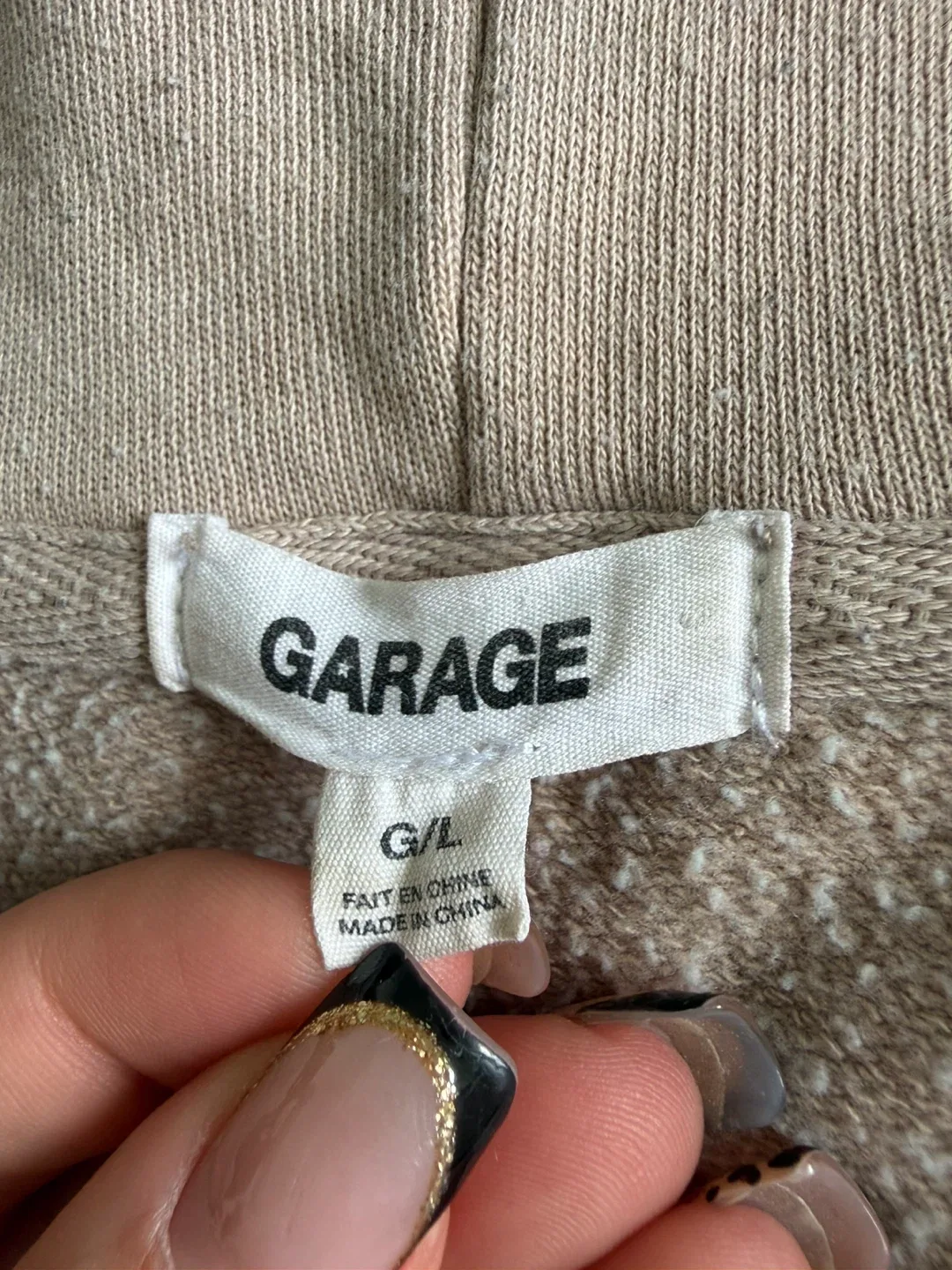 GARAGE Beverly Hills Zip-Up Hoodie - photo 3