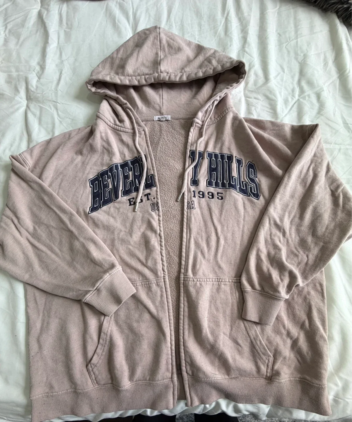 GARAGE Beverly Hills Zip-Up Hoodie