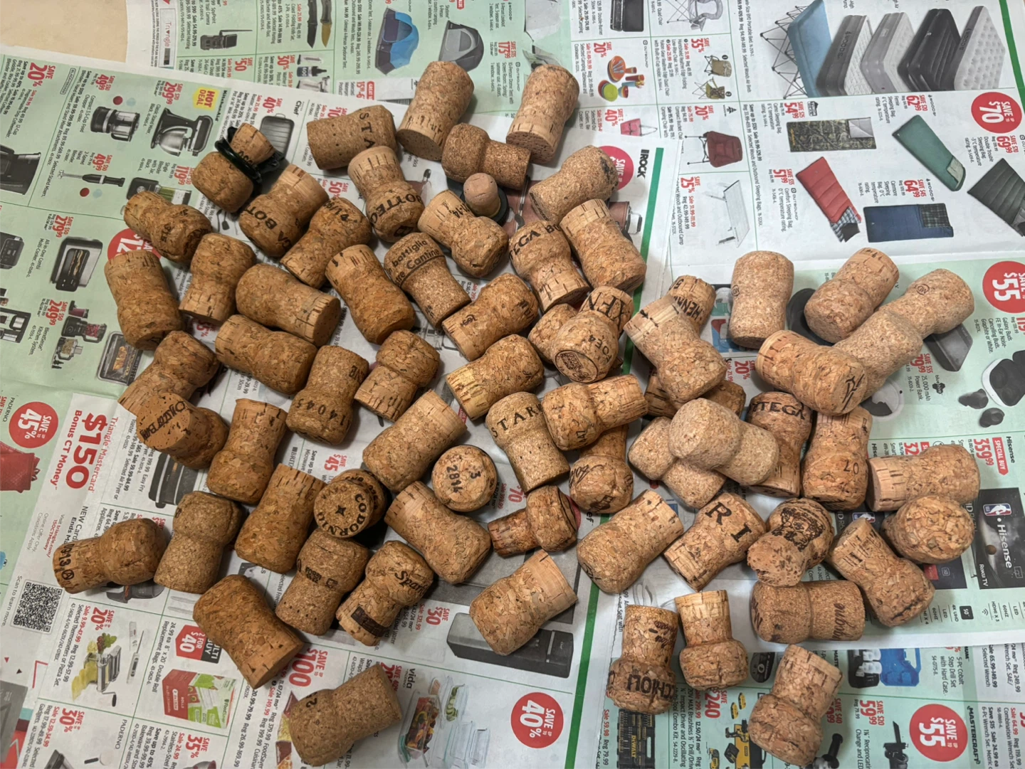 Assorted Wine Corks
