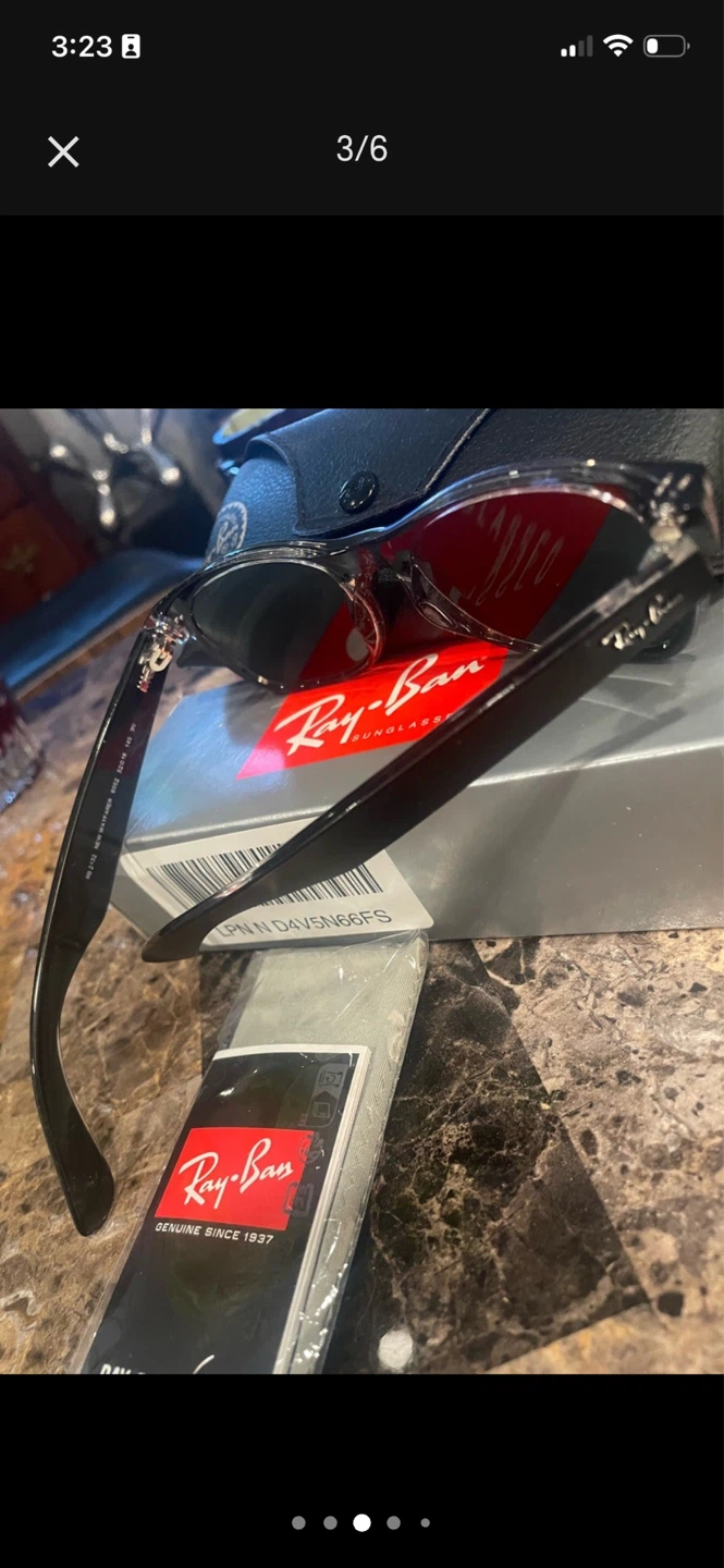 Authentic Ray-Ban New Wayfarer - Brand New - photo 3