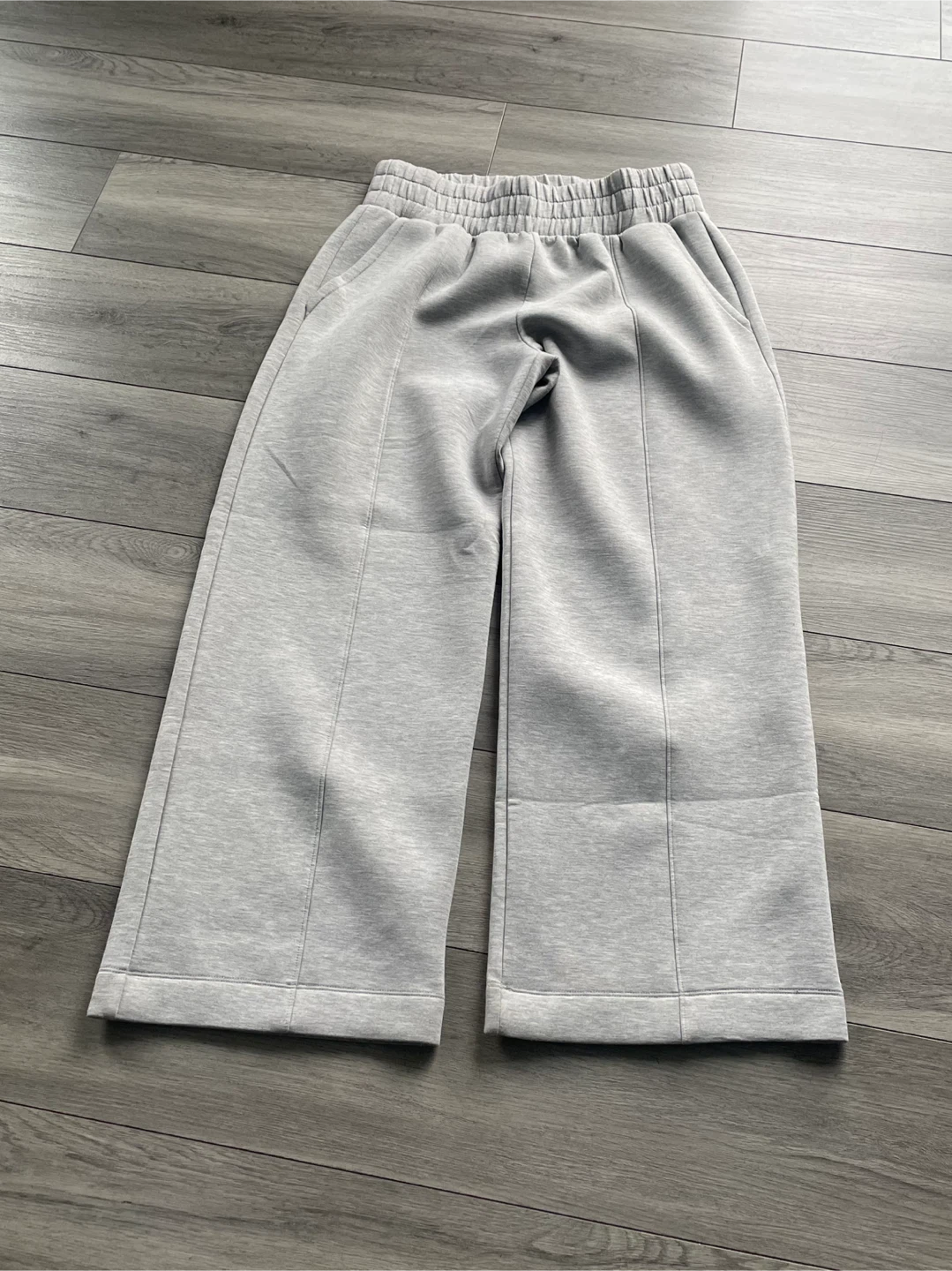 Grey Wide Leg Sweatpants - photo 4
