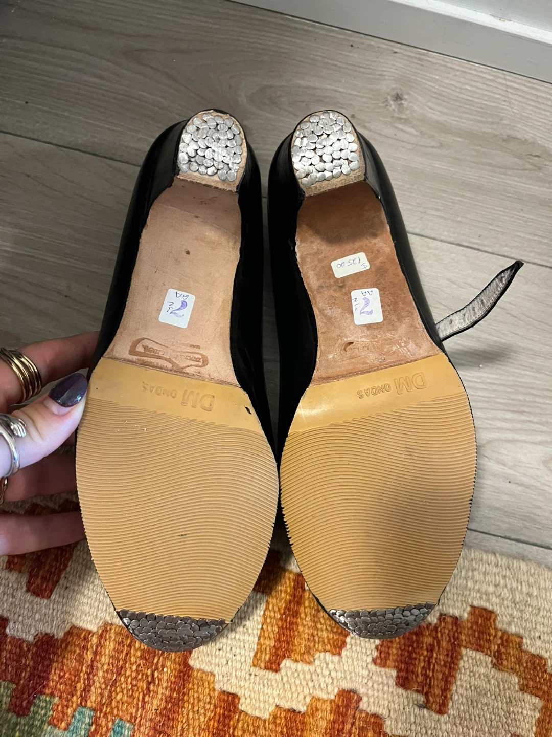 Handmade Leather Mary Jane Heels - photo 2
