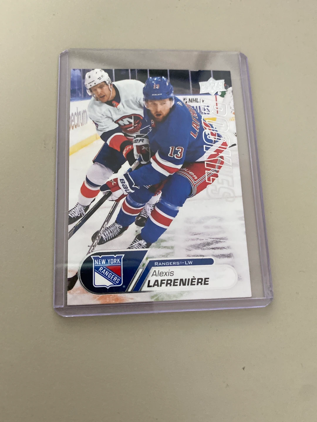 Alexis Lafrenière 2020-21 Upper Deck Rookie Set Hockey Card
