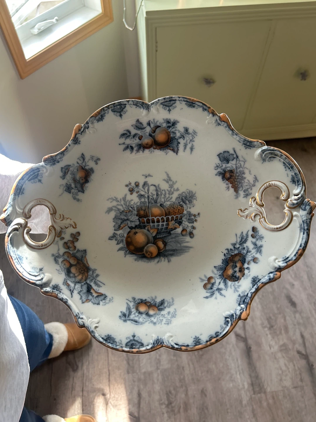 Antique Fruit Bowl