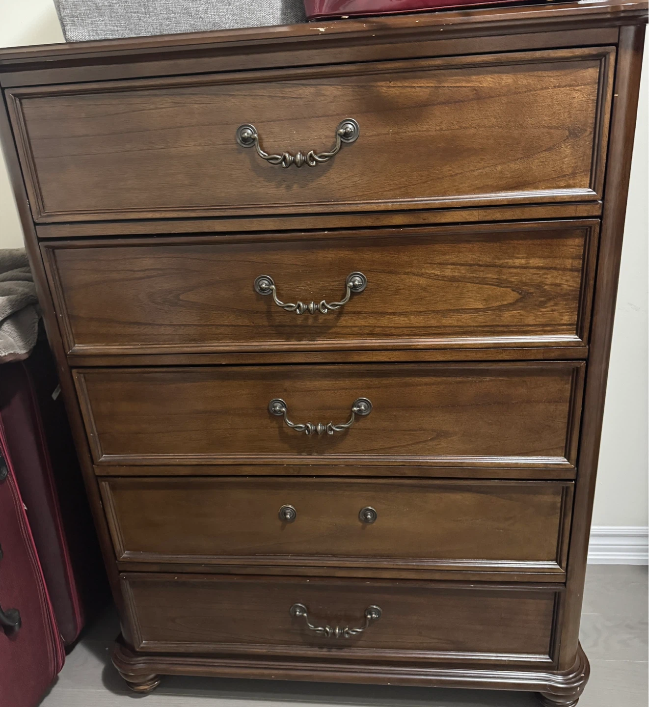Dark Wood Bedroom Set - photo 3
