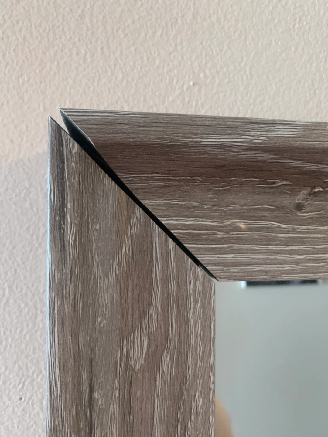 Full Length Wood Grain Mirror - photo 4