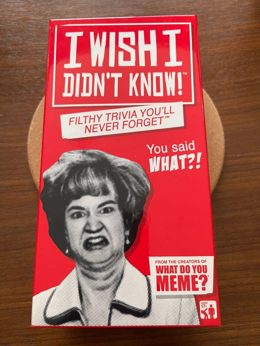 I Wish I Didn't Know! Card Game