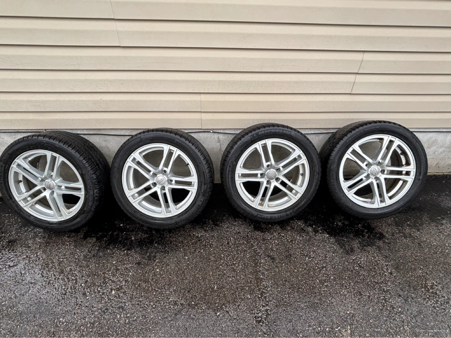 Audi rims with Michelin Tires