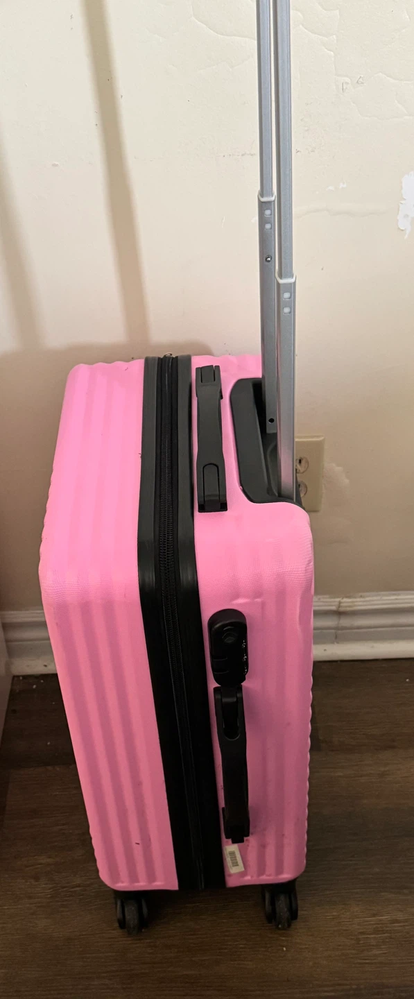 American Traveler Pink Hardside Carry-On Suitcase - photo 2