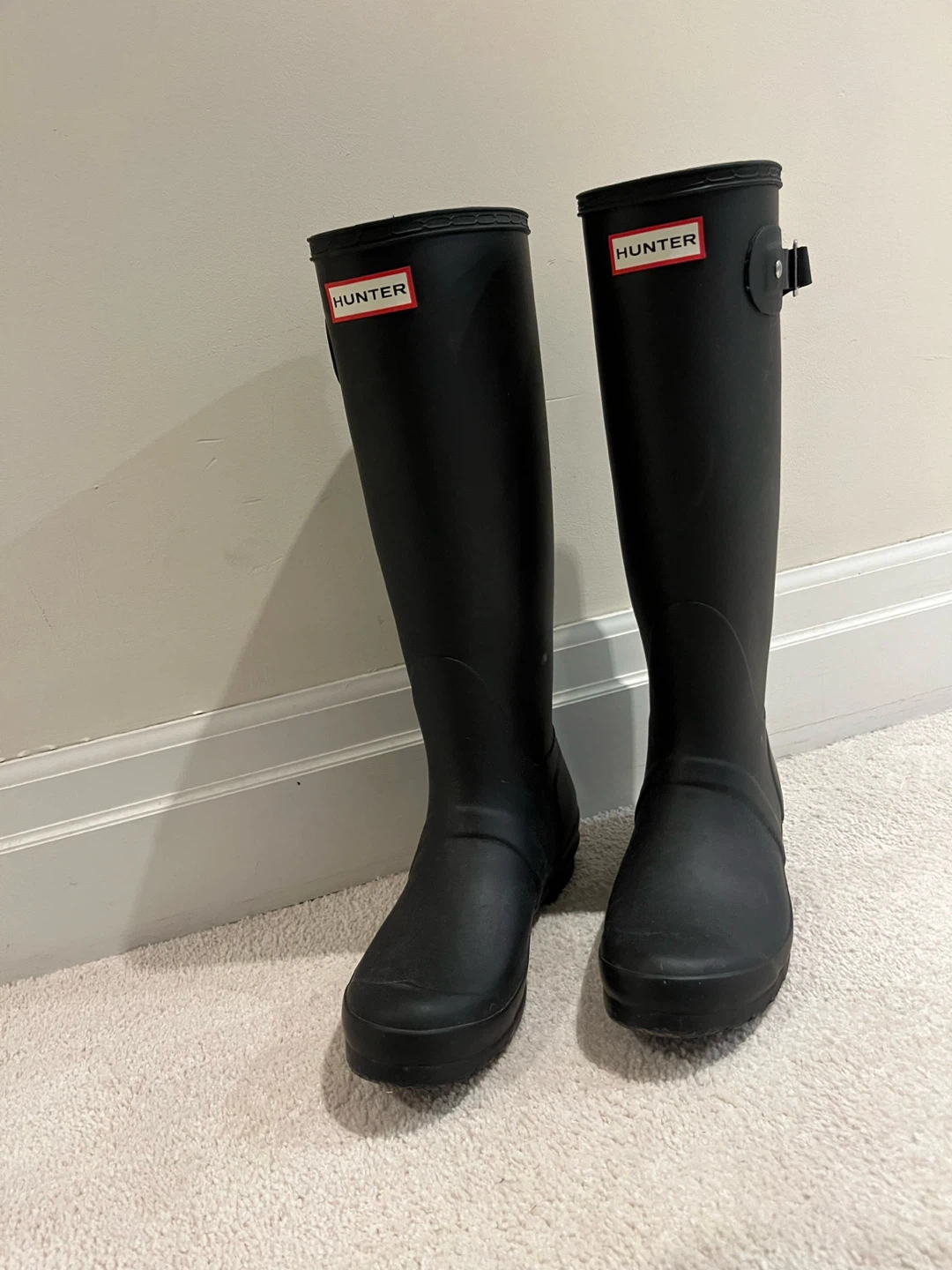 Hunter Original Tall Gloss Rain Boots with Fleece Liners - photo 5