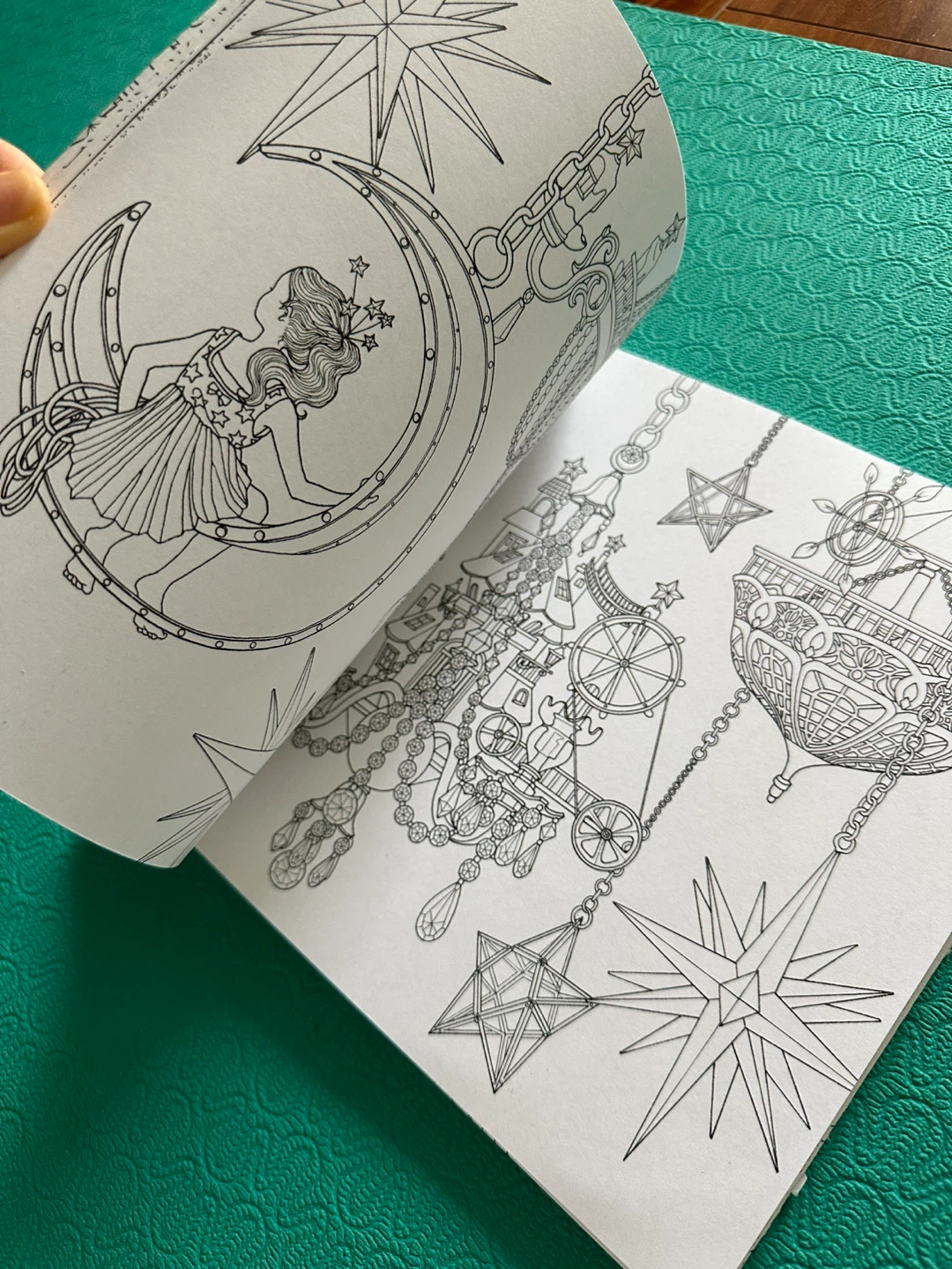 The Time Chamber Coloring Book by Daria Song - photo 2
