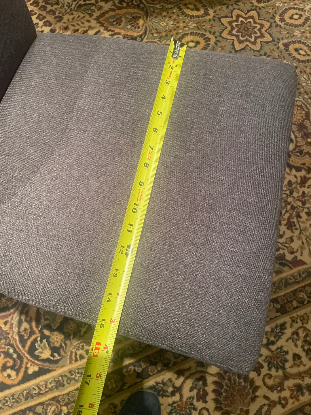 Grey Fabric Dining Chair - photo 4