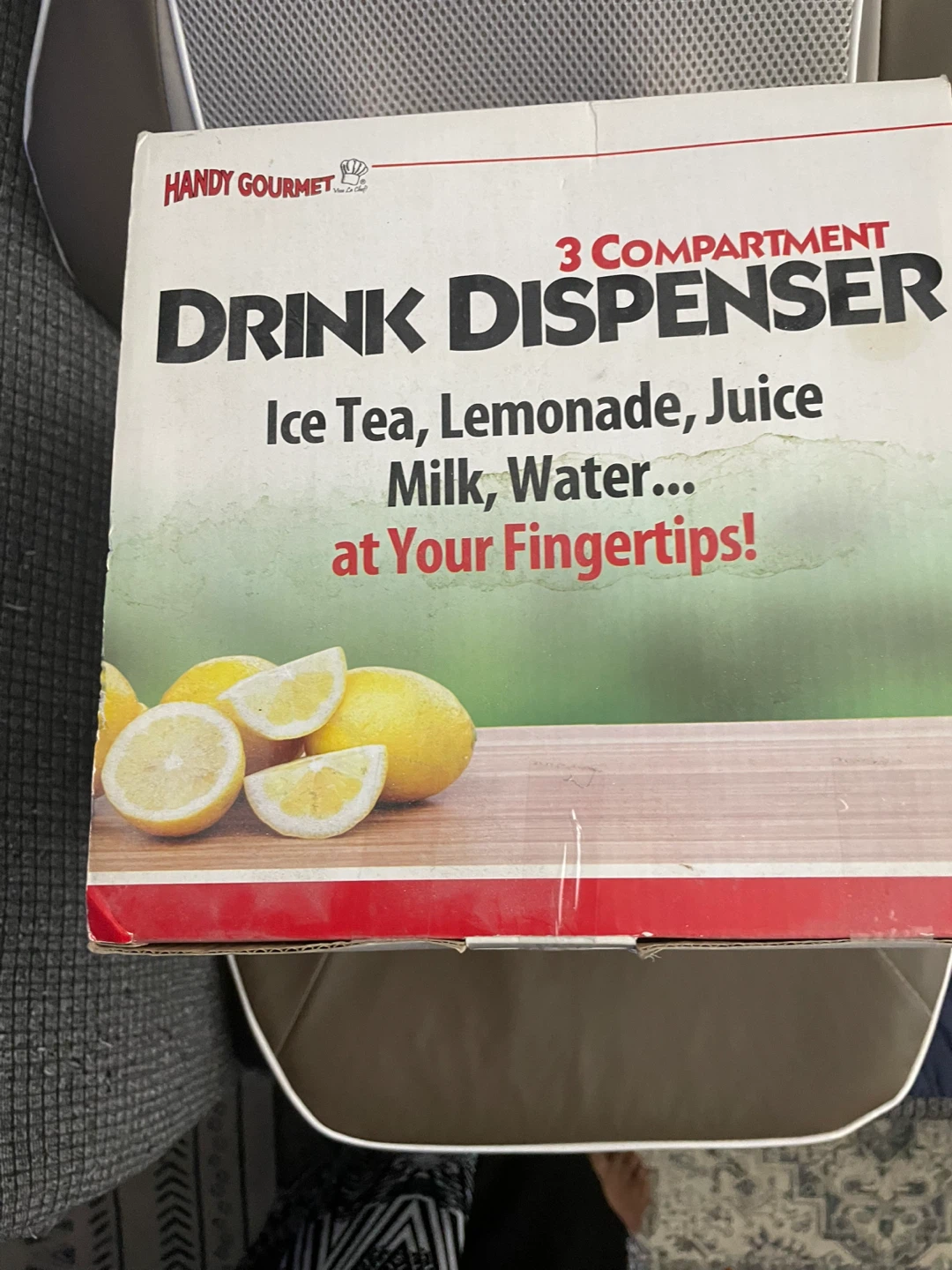 Handy Gourmet 3 Compartment Drink Dispenser - photo 4