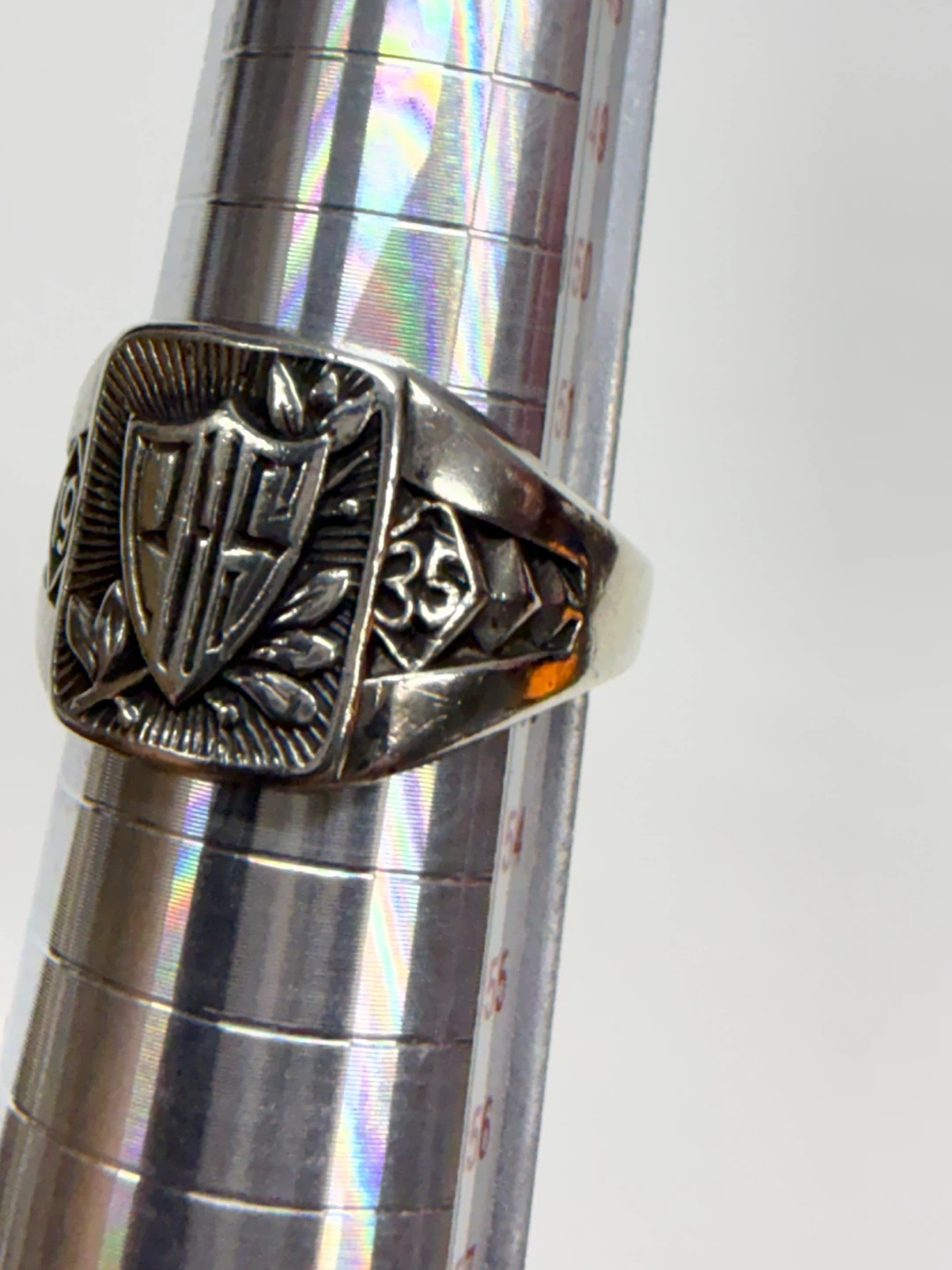 Sterling Silver Class Ring 1935 - photo 5