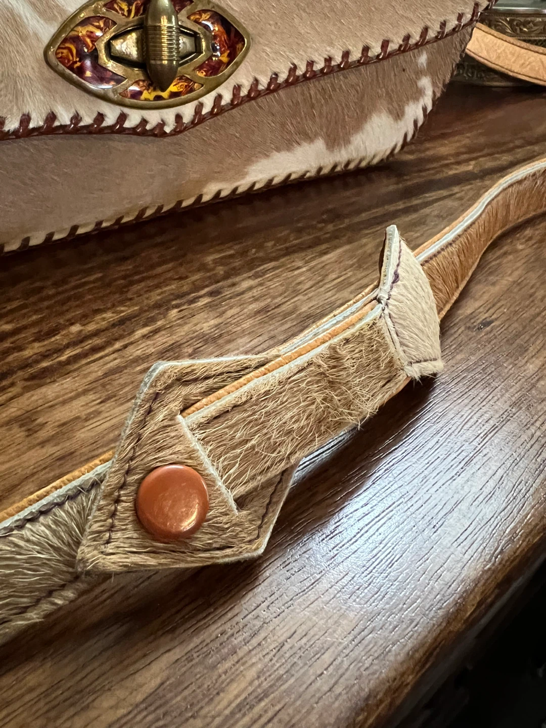 Genuine Cowhide Leather Crossbody/Shoulder Bag - photo 5